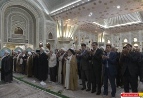 تجدید میثاق مدیران و کارکنان کمیته امداد امام خمینی بعداز حوادث تروریستی