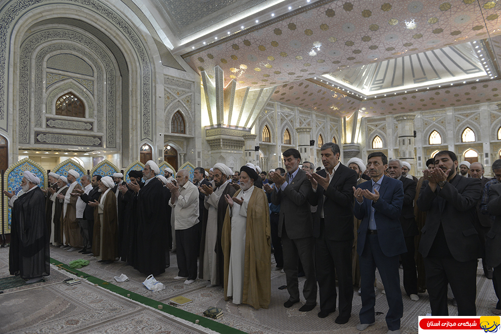 تجدید میثاق مدیران و کارکنان کمیته امداد امام خمینی بعداز حوادث تروریستی