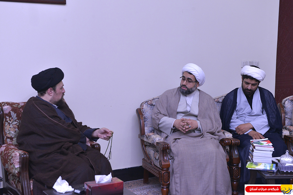 دیدار مسئولین موسسه بهداشت معنوی با یادگار امام