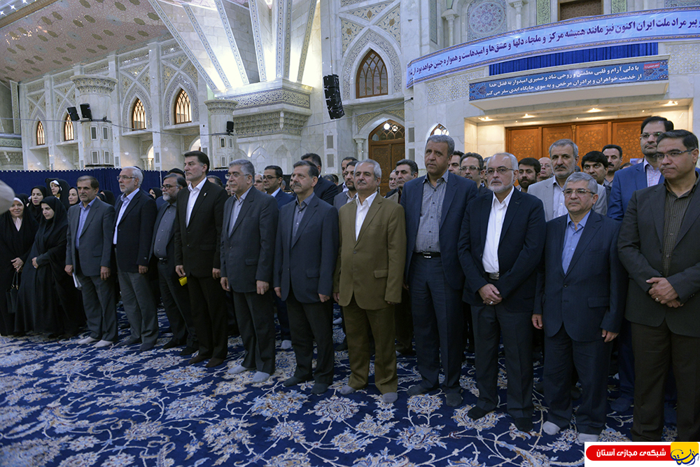 تجدید میثاق هیئت رییسه ، معاونین و مدیران جهاد دانشگاهی کل کشور با آرمان های امام راحل (س)
