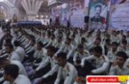 گزارش تصویری :تجدید میثاق جمعی از فرماندهان و بسیجیان سپاه در حرم مطهر امام راخل