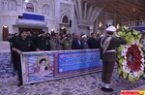 گزارش تصویری : تجدید میثاق مسئولین سازمان تامین اجتماعی نیروهای مسلح با آرمانهای امام راحل