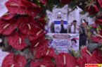 گزارش تصویری : برگزاری مراسم غبارروبی سپاه کاشان در حرم مطهر امام راحل
