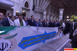 گزارش تصویری : تجدید میثاق مدیران و کتارکنان وزارت اقتصاد و دارایی با آرمانهای امام راحل