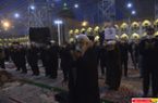 گزارش تصویری : مراسم شب هفتم محرم در حرم مطهر امام راحل
