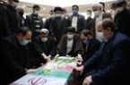 گزارش تصویری : تشییع پیکر شهید فخری زاده باحضور یادگار امام در حرم مطهر امام راحل