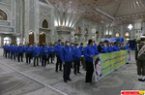 گزارش تصویری : تجدید میثاق مسئولین  بسیج ایران خودرو  با آرمانهای امام راحل