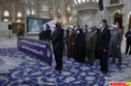 گزارش تصویری : تجدید میثاق مدیران وکارکنان کمیته امداد امام خمینی با آرمانهای امام راحل