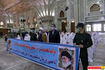 گزارش تصویری :مراسم نثار گل و جشن تکلیف فرزندان به تکلیف رسیده  کارکنان آماد و پشتیبانی سپاه  در حرم مطهر امام راحل