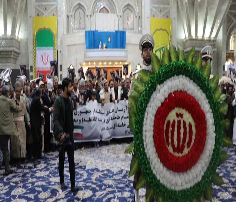 تجدید میثاق ایلات و طوایف مختلف عشایری با آرمان های امام راحل