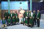 ادای احترام جمعی از موکب داران عراقی نسبت به مقام شامخ حضرت امام(س)