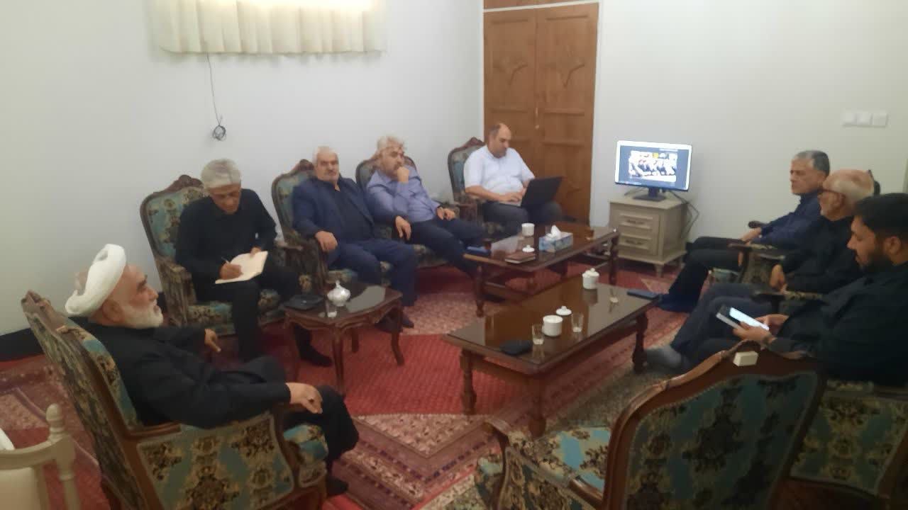 بررسی برنامه‌های عزاداری محرم و مسائل اجرایی حرم مطهر در نشست هفتگی مدیران آستان مقدس امام خمینی(ره)