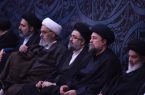 برگزاری دومین شب مراسم عزاداری سالار شهیدان در حرم مطهر امام خمینی(س) با حضور یادگار امام