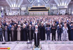 حجت‌الاسلام حاج‌علی‌اکبری در خطبه‌های نماز جمعه که در حرم مطهر امام برگزار شد : امام خمینی(ره)؛ احیاگر غدیر و ولایت فقیه در عصر غیبت | خطبه‌های نماز جمعه در حرم مطهر (۱۵ خرداد ۱۴۰۵)