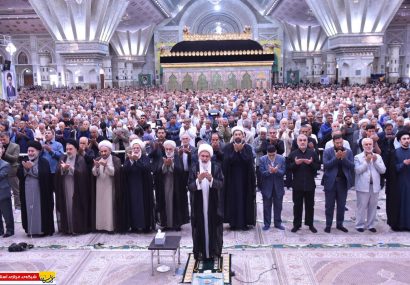 حجت‌الاسلام حاج‌علی‌اکبری در خطبه‌های نماز جمعه که در حرم مطهر امام برگزار شد : امام خمینی(ره)؛ احیاگر غدیر و ولایت فقیه در عصر غیبت | خطبه‌های نماز جمعه در حرم مطهر (۱۵ خرداد ۱۴۰۵)