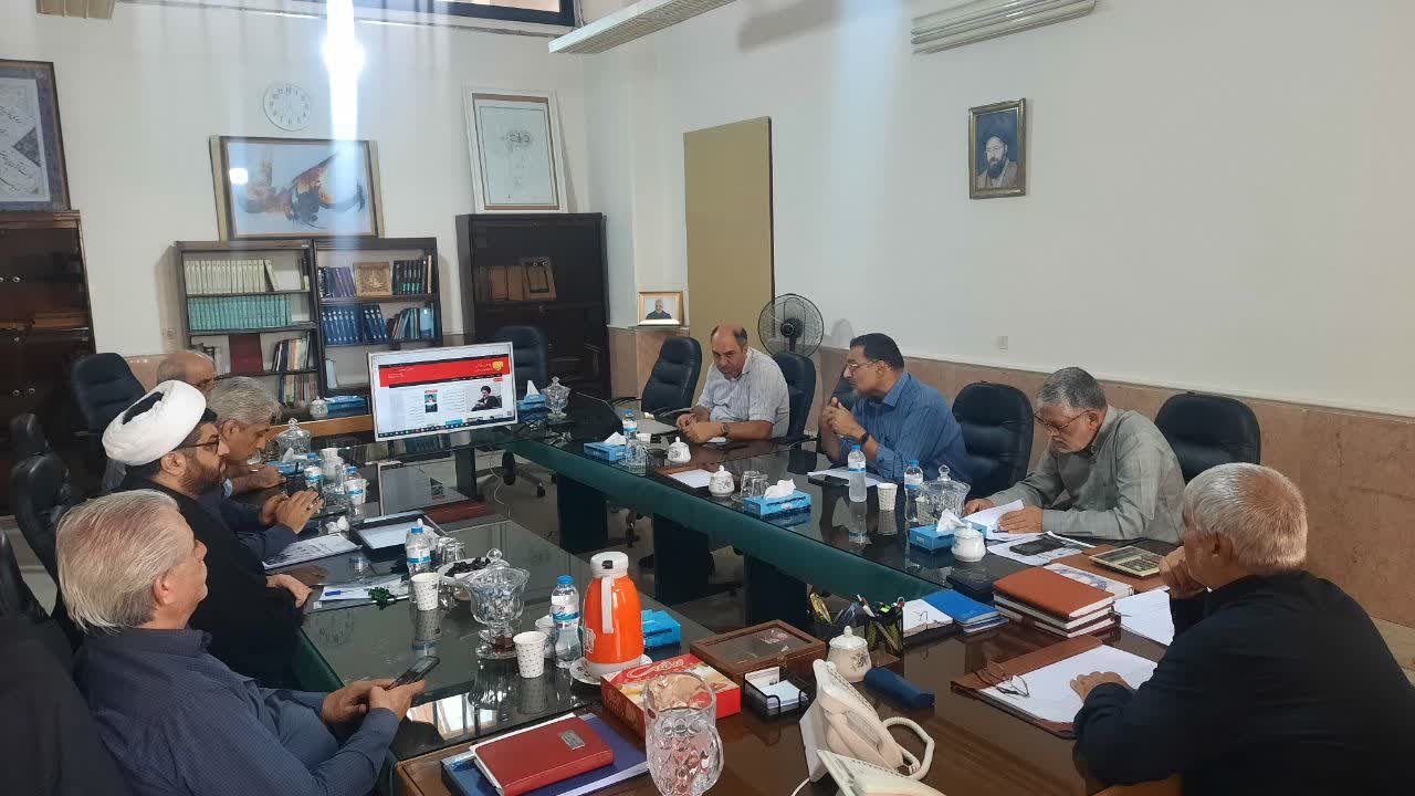 برگزاری جلسه شورای عالی فضای مجازی آستان مقدس امام خمینی(ره)