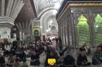 مراسم پرفیض دعای کمیل با حضور پرشور زائران در آستان مقدس امام خمینی(س) برگزار شد / قرائت دعا و مرثیه‌سرایی توسط حاج مجید رزاقی