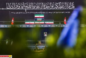 غم دلسوختگان رهبر شهید در مراسم وداع با پیکر مطهر قائد شهید امت در مصلی تهران / اشک‌ها و دل‌های سوخته در آخرین وداع با پدر مهربانی‌ها