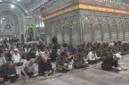 مراسم شهادت امام حسن عسکری (ع) و دعای پر فیض کمیل در آستان مقدس امام خمینی(س)