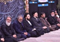 ویژهبرنامه عزاداری دهه پایانی صفر در آستان مقدس حضرت امام خمینی(س) برگزار شد