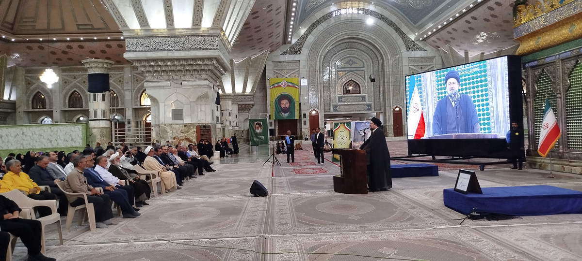 آیت‌الله سید حسن خمینی: گاهی ماندن و پس از شهادت‌ها مسئولیت را به دوش کشیدن، به مراتب سخت‌تر است / ان‌شاءالله خداوند ما را گرفتار توجیهات دنیاپسندانه نکند