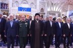 ادای احترام هیأت دولت به امام راحل در آغاز هفته دولت