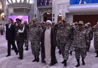 مراسم تجدید میثاق فرماندهان و کارکنان نیروی پدافند هوایی ارتش با آرمانهای بنیانگذار کبیر انقلاب اسلامی