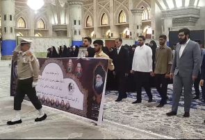 مراسم تجدید میثاق اتحادیه دفتر تحکیم وحدت با آرمان‌های امام خمینی(سلام الله علیه)