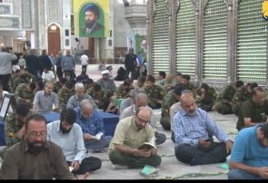 برگزاری دعای پرفیض کمیل در آستان مقدس امام خمینی(ره)