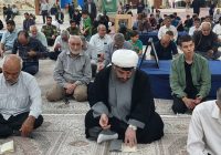 مراسم پرفیض دعای کمیل در حرم امام خمینی (س) برگزار شد