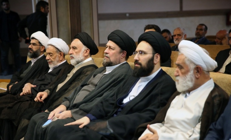 مراسم بزرگداشت مرحوم احسان صابری با حضور یادگار امام